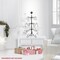 Casafield Ornament Display Christmas Tree with Stand - Wrought Iron Ornament Holder